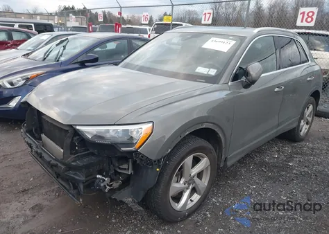 2021 Audi Q3 Premium 40 Tfsi Quattro Tiptronic from USA, damaged, VIN WA1AUCF31M1071570